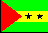 Landesflagge von Sao-Tome und Principe